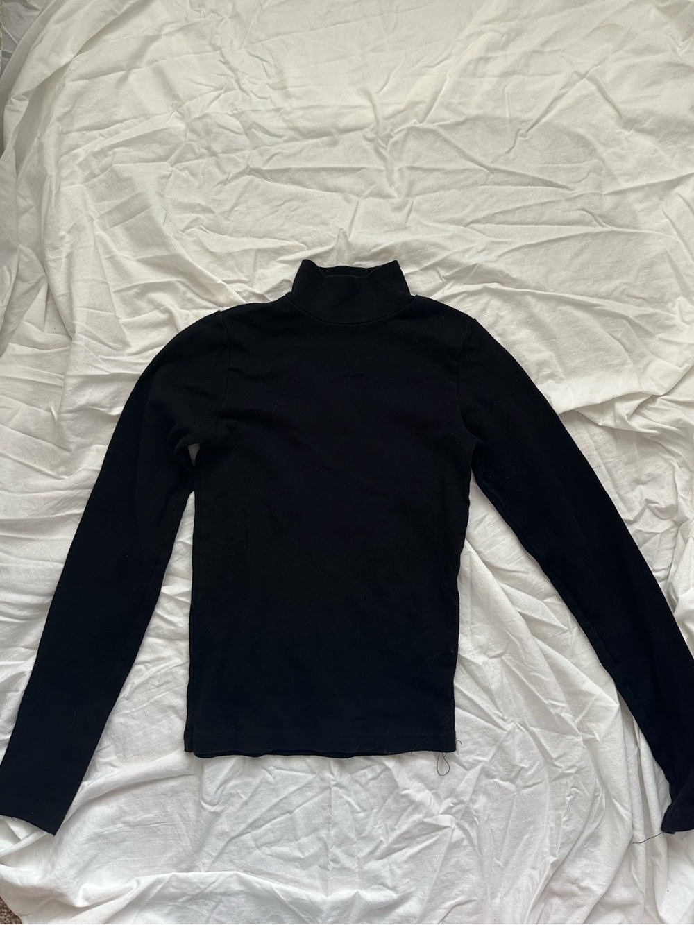 Brandy Melville Black Turtleneck Long Sleeve